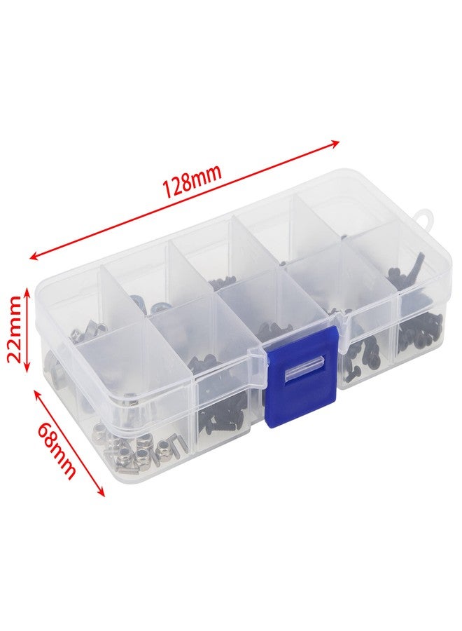MEUS RACING TRX4M Bushings Bearings Screws Kit 247pcs for 1/18 TRX4M Defender Bronco K10 F150 RC Crawler Upgrade Parts Accessories - Image 3